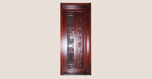 襄城卧室门选红木门中式风格还是白色好