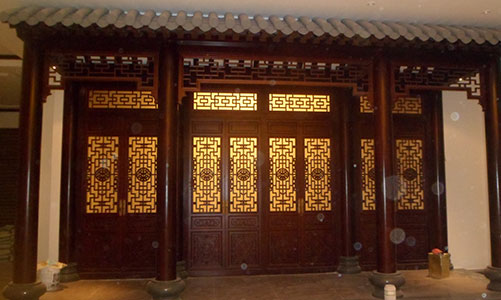 襄城传统仿古门窗浮雕技术制作方法