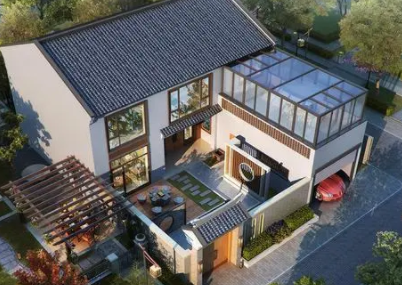 襄城谈谈如何做出更好的现代中式别墅设计